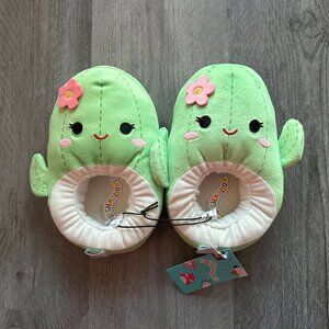 NWT Squishmallows Indoor Slippers - Maritza the Cactus - Little Kids Size 13-1